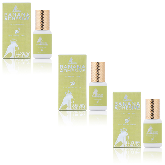 3 x Luxury LashPro Banana Adhesive image 0