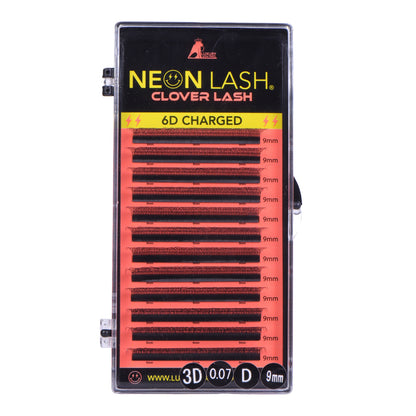 NEON LASH CLOVER LASH TRAY 0.07 D Curl