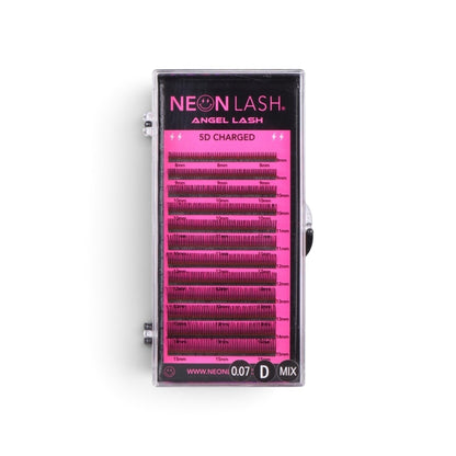 Angel Lash 5D Promade Lashes D Curl 0.07 | NEON LASH